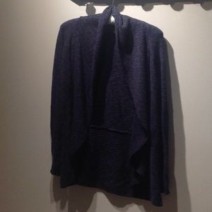 Navy cardigan